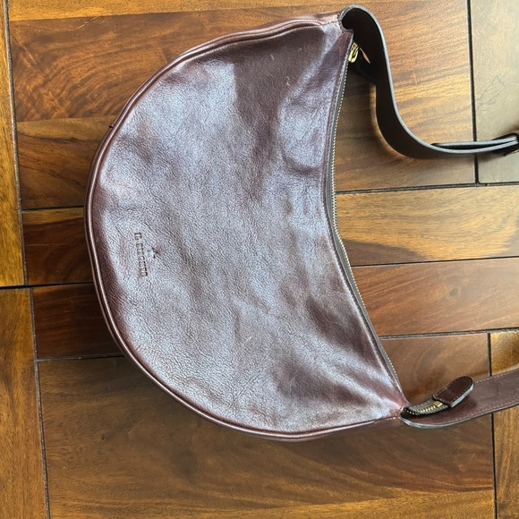 Il Bisonte Oliveta Leather Hobo Bag Caffe - Picture 12 of 14